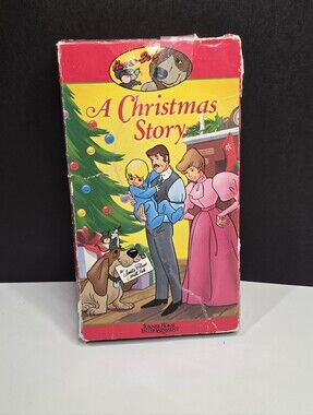 A Christmas Story Cartoon Hanna-Barbera 1971 VHS Movie Fair Tested Working